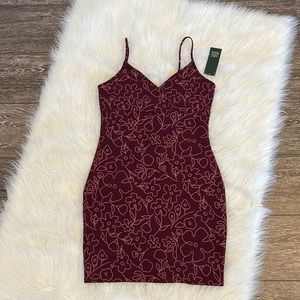 Maroon Summer Dress